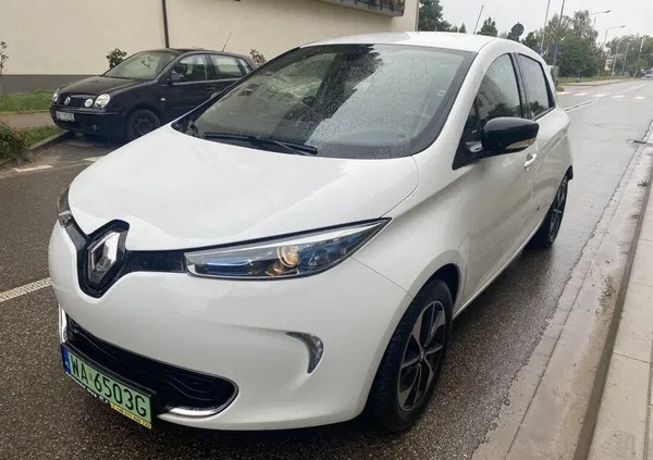 renault Renault Zoe cena 59000 przebieg: 60000, rok produkcji 2019 z Warszawa